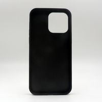 Vente en gros d'étuis pour téléphone portable à sublimation 2D en caoutchouc souple pour Iphone14/14 Pro/14 Pro Max/14 Plus avec insert en aluminium