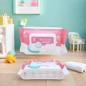 Toallitas para bebé con base de agua, limpieza sencilla, sin fragancia, toallitas de agua de 80 unidades, toallitas para la boca del bebé