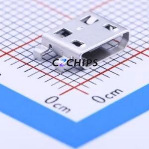 U-C-M5DD-W-1 USB Connector SMD Connector ( Connector Type: Micro-B )( Protocol Standard: USB 2.0 )( Gender: Female ) - Product Image 1