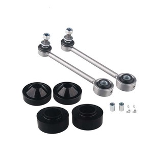 Body Adjustment Balance <b>Belt</b> With Connecting Rods For Jeep <b>Wrangler</b> JK 07-18 Front 2 Inch Rear 1 Inch - Product Image 2