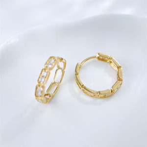 Anillo <span class=keywords><strong>de</strong></span> oro amarillo <span class=keywords><strong>de</strong></span> 18 quilates con diamante <span class=keywords><strong>de</strong></span> laboratorio HPHT, anillo <span class=keywords><strong>de</strong></span> pavé, anillos <span class=keywords><strong>de</strong></span> moissanita, anillo <span class=keywords><strong>de</strong></span> compromiso, anillos finos, anillo abierto chapado en oro para mujer - Product Image 3