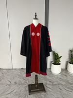 Robes de Chorale JJ GRADGOWN avec Broderie et Étole, Vêtement Liturgique pour Choristes, Robe de Culte Unisexe pour Adultes