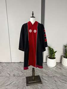 Robes de Chorale JJ GRADGOWN avec Broderie et Étole, Vêtement Liturgique pour Choristes, Robe de Culte Unisexe pour Adultes - Product Image 4