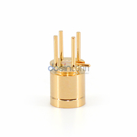 Conector Macho SMP GPO DC-26.5GHz 40Ghz 65GHz, Conectores SMP de 90 Grados para Microondas de Alta Frecuencia