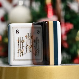 Bama Mahj Spielsteine Merryish Mahjong-Steine 160 Acryl Weihnachts-Mahjong-Steine Set mit Bama Mahj Mahjong-Matte - Product Image 3