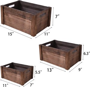 JUNJI <span class=keywords><strong>Caisse</strong></span> <span class=keywords><strong>en</strong></span> <span class=keywords><strong>bois</strong></span> Boîtes <span class=keywords><strong>de</strong></span> rangement Pomme Fruit Boîte <span class=keywords><strong>en</strong></span> <span class=keywords><strong>bois</strong></span> ordinaire Caisses artisanales Meubles - Product Image 6