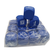 Cubes de dés en mousse PU personnalisés, balle Anti-Stress avec LOGO, jouet