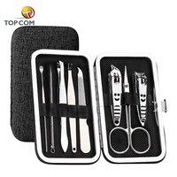 Kit de manucure pour professionnels, kit d'outils professionnels, ensemble de couleurs, 8 en 1, 21 pièces