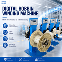 Équipement de fabrication de câbles à affichage numérique automatique, machine à enrouler les bobines de câbles, machine à enrouler les bobines GS500 pour câbles