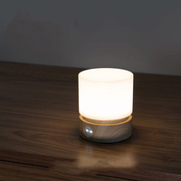 Lampes de table LED cylindriques sans fil, luminaires décoratifs pour la maison, veilleuses de chambre à coucher, vente en gros