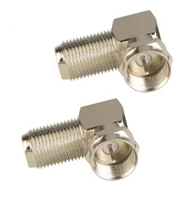 Rg6 Coaxial Cable Extension Connector F-Type Adapter Coaxial Cable Right Angle Connector Male and Female Quick <strong>for</strong> <strong>Mounted</strong> <strong>TV</strong> - Product Image 4