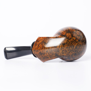 Briar Wood Smoking Pipe Bent Shape Custom Made Tobacco Pipe Collection Gift Item - Product Image 2