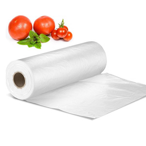 HC 12x16 <b>Clear</b> <b>Plastic</b> Produce <b>Bag</b> Roll - 350 <b>Bags</b> - Food Safe, Versatile, and Convenient - Product Image 1