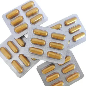 Strong Products for Men Korean Red Ginseng Extract Gold Capsules