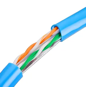 Câble Ethernet réseau Gigabit Stable Fast Outdoor UTP/FTP/SFTP Cat 6A Cable CAT5E Cat6 Exterior High Quality Network Internet