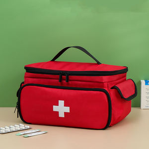 携帯用のおしゃれな医療キット 家庭用医薬品保管＆救急キット 医療ツールボックス - Product Image 2