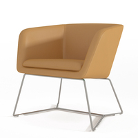 Fauteuil de salon en tissu de style nordique, nouveau, moderne, siège, fauteuil