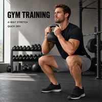 Pantalones Deportivos de Compresión para Hombre, Transpirables, Funcionales, para Maratón, Gimnasio, Fitness, Entrenamiento, Casuales