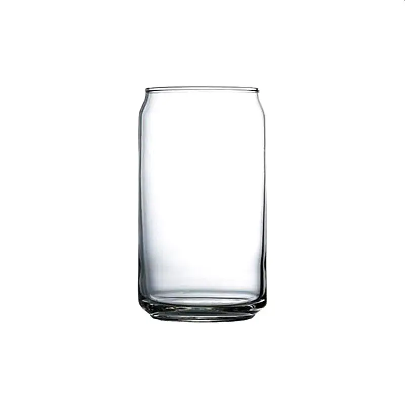 High Quality 12 Oz Beer Sublimation Can Glass 16oz With Bottom Price
