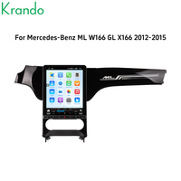 12.1 ''Tesla Style Android Unité Principale pour Mercedes-Benz ML W166 GL X166 2012-2015 Autoradio Navigation GPS Sans Fil CarPlay 4G