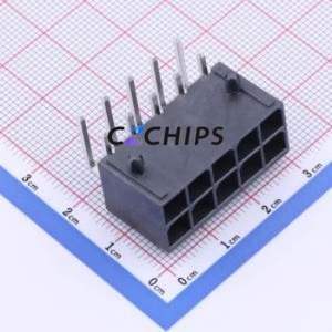 X5700WR-2x05-LPSW Wire-to-Board Pin Header Bent Lead Through Hole,P=5.7mm Connector 2x5P 5.7mm Right Angle Insert 10P - Product Image 1