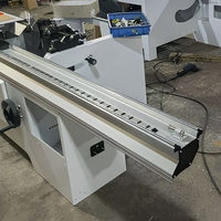 Scie à table coulissante de précision MJQ320EA 3200 mm pour le travail du bois, lame inclinable de 0 à 45 degrés