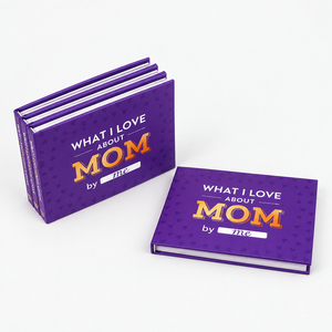 Custom Hardcover Fill in <strong>Book</strong> Printing F S C Recycled Paper Soy Ink Custom Hardcover Gift <strong>Book</strong> for Mother's Day - Product Image 1