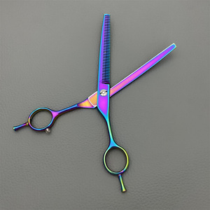 Tijeras Curvas de 7 Pulgadas para Peluquería Canina, de Acero Inoxidable, para Cortar el Pelo de Perros, Diseño Conveniente - Product Image 2