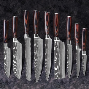 <span class=keywords><strong>Venta</strong></span> caliente listo para enviar <span class=keywords><strong>cuchillos</strong></span> juego de <span class=keywords><strong>cuchillos</strong></span> de cocina estilo cuchillo japonés juego de regalo - Product Image 2