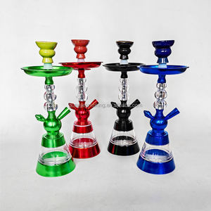 <span class=keywords><strong>Chicha</strong></span> Narguilé Shisha de Luxe en Aluminium de Haute Qualité - Product Image 3