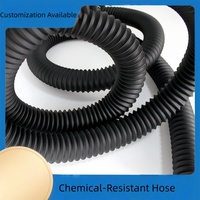 Tuyau d'évacuation flexible en caoutchouc thermoplastique TPR haute pression, résistant aux acides et aux alcalis, pour conduite d'air industrielle et climatisation