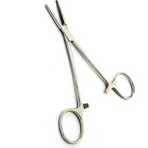 Pinzas para Mosquitos Rectas de 4.92 Pulgadas, Acero Inoxidable Alemán de Alta Calidad, Reutilizables, Instrumentos Médicos Manuales, Quirúrgicos y Dentales - Product Image 1