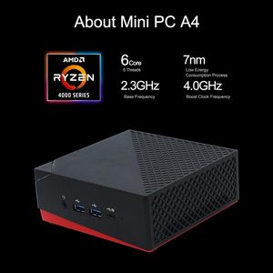 Mini PC máy tính xách tay AMD Ryzen 5 cho doanh nghiệp SSD <span class=keywords><strong>Windows</strong></span> <span class=keywords><strong>10</strong></span> sử dụng chơi game máy tính xách tay sử dụng máy tính xách tay bán buôn UK Radeon Vega 4GB - Product Image 2