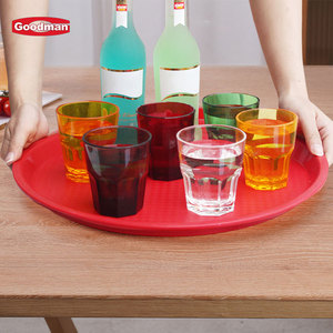 Customized Color Commercial Grade Durable Kitchen Accessory Dishwasher Microwave Safe Restaurant <b>Serving</b> <b>Tray</b> Non-Slip Surface - Product Image 5