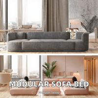 Canapé modulaire sectionnel compressé sous vide, moderne, pour petit appartement, canapé pliant à rangée droite, garni d'éponge