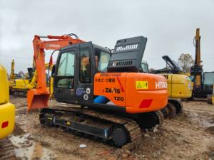 Excavadora de orugas Hitachi ZX120 original de Japón perfecta para varios proyectos excavadoras usadas disponibles a la venta - Product Image 1
