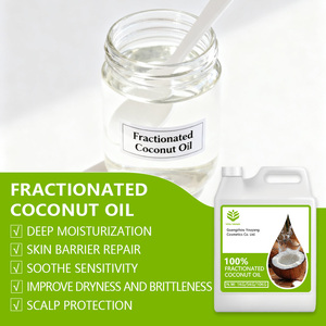 Suministro del fabricante Precio al por mayor Aceite de masaje corporal a granel 100% Aceite de coco fraccionado orgánico <span class=keywords><strong>natural</strong></span> puro - Product Image 5