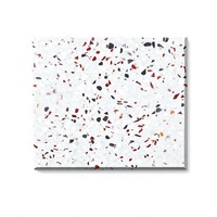 Carreaux de sol et de mur en terrazzo multicolores de 800*800 mm, épaisseur 15-30 mm, découpés sur mesure, imperméables, ignifuges, durables, design moderne, pour intérieur