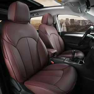 <span class=keywords><strong>Coprisedili</strong></span> in Pelle su Misura per Tutte le Stagioni, Copertura Completa per 5 Posti, per <span class=keywords><strong>Audi</strong></span> A6 A4 Q5 Q3 <span class=keywords><strong>A3</strong></span> A7 Q7, Upgrade Interni - Product Image 4
