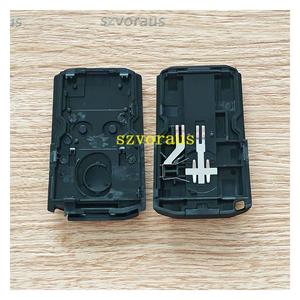 Cubierta de llave de coche de alta calidad para Mercedes <span class=keywords><strong>2</strong></span> botones con llave de emergencia sin logotipo funda de llavero de coche Svoraus al por mayor - Product Image 2