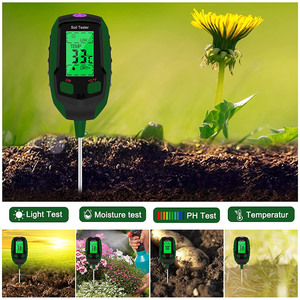 Yz medidor de <span class=keywords><strong>ph</strong></span> do solo 4 em 1, testador de umidade, medidor de solo, luz e <span class=keywords><strong>ph</strong></span> do testador para plantas em vasos, jardim, preço do atacado - Product Image 5