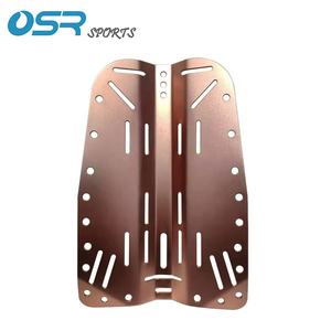 Pelat Belakang Aluminium untuk Scuba Diving, Tebal 3mm, 11 inci (28cm) Jarak Tengah ke Tengah, untuk Olahraga Air dan <span class=keywords><strong>Harness</strong></span> Diving - Product Image 3