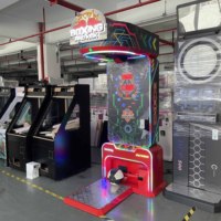Machine d'arcade multifonctionnelle MAKER pour le test de force (poussée et coup de pied) – Maquina De Chute pour parcs d'attractions, clubs et pubs