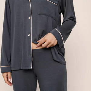 Changyi Hongbo Textile Co. Pijamas de Mujer, Conjunto Completo con Logotipo, Modal de Alta Calidad, Ropa de Dormir Occidental, Pijamas para Mujer, Proveedor - Product Image 6