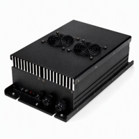 Chargeur de batterie LNLEE 3600W 12V 100A, étanche IP65, compact, monté sur véhicule, chargeur au lithium, arrêt automatique, compatible LiFePO4, AGV, robot