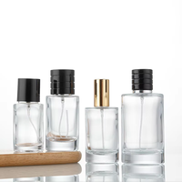 Bouteilles de Luxe Vides en Verre pour Parfums d'Ambiance et Sprays, 50ml 100ml 150ml, Modèles avec Boîte