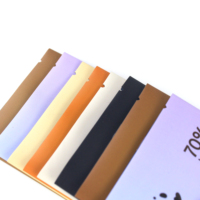 Quantité minimale de commande à impression numérique personnalisée 200 pièces sacs en plastique mylar pour emballage de barre de chocolat sac de barre de protéine scellé à l'arrière