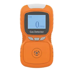 Draagbare Handheld Koolmonoxide Detector Co Gas Monitor Met Micro Clip Koolmonoxide Detectie Met 0-1000ppm