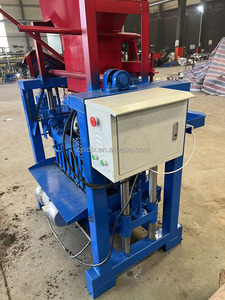 Concrete Block Making <strong>Machine</strong> Hollow &amp; Paving <strong>Brick</strong> Making Machinery with Motor Automatic <strong>Wholesale</strong> Available - Product Image 3