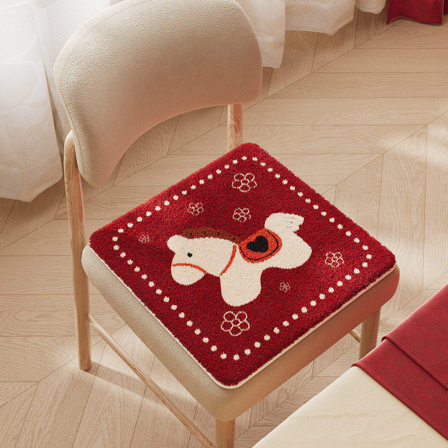 โพนี่ตัวน้อยน่ารัก [ผ้าแคชเมียร์เทียม อบอุ่นและไม่ลื่น]